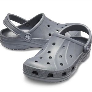 CROCS Ralen Clog Charcoal Grey Unisex Adult M8/W10 NWT $50